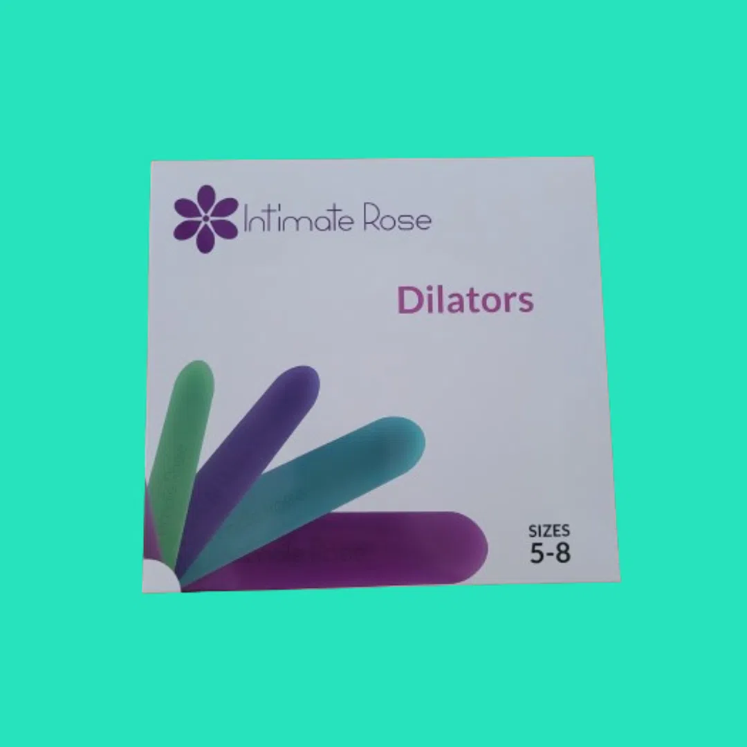 Image of a box of dilators from Intimate Rose that Jaclyn purchased for herself.